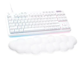Logitech G713 Tactile biela / Herná klávesnica / TKL / FR AZERTY / USB / podsvietenie (920-010416)