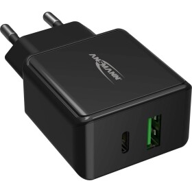 Ansmann HomeCharger HC218PD 1001-0109 USB nabíjačka do zásuvky (230 V) Výstupný prúd (max.) 3000 mA 2 x USB 2.0 zásuvka A, USB-C® zásuvka; 1001-0109