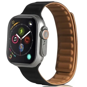 Beline Magnetic čierna / Opasok pre Apple Watch / 38/40/41mm / magnetický