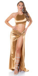 Red Carpet Koucla Goddess Satinlook evening gown Einheitsgroesse