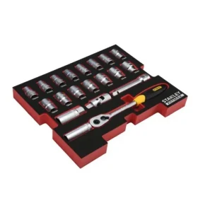 Stanley T-Stack FMHT0-74297 / 1|2" sada nástrčných kľúčov / Gola / 20ks (FMHT0-74297)