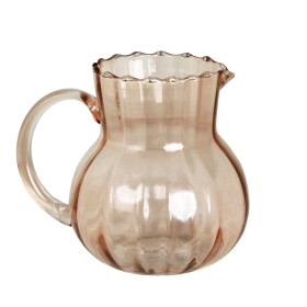 Strömshaga Sklenený džbán Tyra Pink 1350 ml