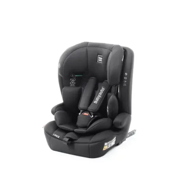 BabyAuto KONAR iFIX i-Size 76-150 BLACK LINE EMBOSSED / autosedačka / 9-36 kg / 15 mesiacov - 12 rokov (KONARBLC)