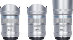 Sirui Sirui Sniper Lens APS-C AF Kit 23, 33 & 56mm F1.2 X-Mount Silver