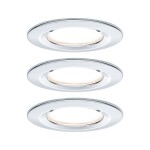 Paulmann Nova vstavané svietidlo do kúpeľne sada 3 ks LED LED 18 W IP44 chróm (lesklý); 93499