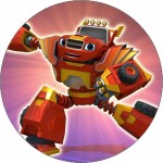 Jedlý papier Plamienok robot AJ 19,5 cm - Pictu Hap - Pictu Hap