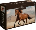 INTERDRUK Puzzle Wild Horses 2: Hnedý divoký kôň