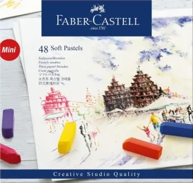 Faber-Castell Mini Pastely suché - papierová krabička 48 ks (128248)