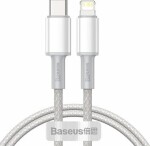 Baseus CATLGD-A02 Kábel USB-C (M) - Lightning (M) 2 m biela / 20W (CATLGD-A02)