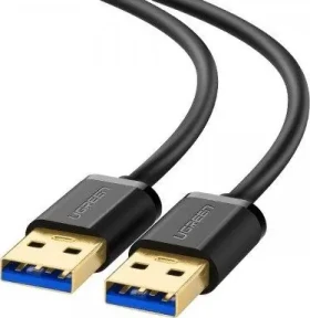 Ugreen Kábel USB-A 3.0 (M) - USB-A 3.0 (M) 1 m čierna (10370)