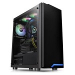 THERMALTAKE H100 TG čierna / midi tower / USB / bez zdroja / ATX / priehľadná bočnica (CA-1L4-00M1WN-02)