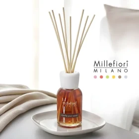 Millefiori Milano Vanilla Wood / Náplň do difuzéra / 500 ml / sladká a korenená vôňa (77DIDV)