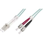 Digitus Fiber Optic Patch Cable, LC to ST, Multimode 50/125 µ, Duplex Length 10m, Class OM3 (DK-2531-10/3)