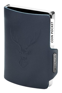 Kožená mini peňaženka Mondraghi Silhouette Classic Deer Blue