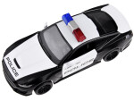 Auto kovové polícia Ford Shelby GT350 mierka 1:32 svetla majáky