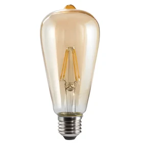 Xavax LED Filament žiarovka / E27 / 410 lm (nahrádza 36 W) / vintage tvar / jantárová / teplá biela