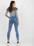 Dámske džínsové nohavice NM SP L12.14X Svetlé džínsy modré - FPrice S jeans-sv.modrá