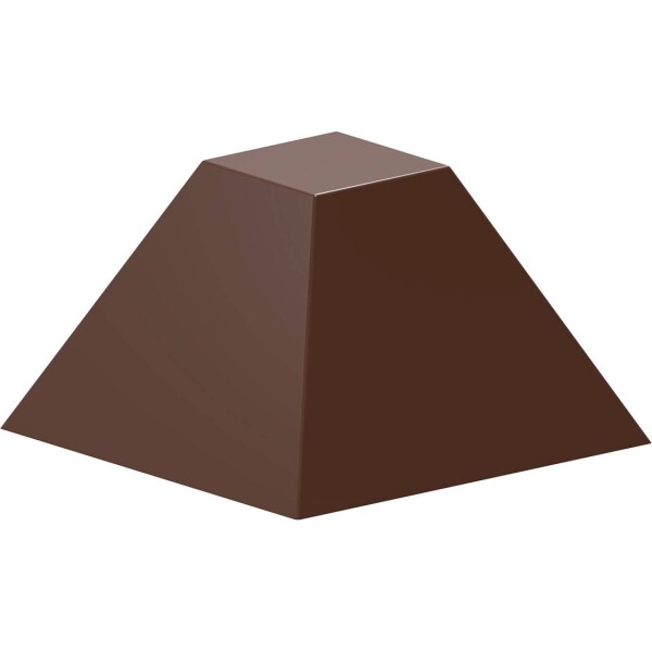 Forma na pralinky_pyramída 27x27x17mm - CHOCOLATE WORLD - CHOCOLATE WORLD