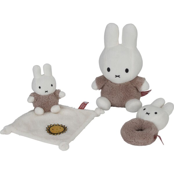 Little Dutch Darčeková sada králiček Miffy Fluffy Taupe / od narodenia (NIJN944LD)