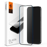 Spigen Glass Full Cover HD ochranné sklo pre Apple 12 Pro Max čierna (AGL01468)