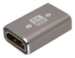 PremiumCord Spojka HDMI AA 8K / Adaptér / Female-Female / kovová (kphdma-37)