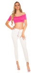 Trendy Koucla Skinnies low crotch bluewhite