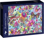 BlueBird Puzzle Kvety a motýle