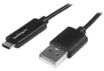StarTech USB-A - Micro-USB s LED čierna / Nabíjací kábel / 1 m / 480 Mbit/s (USBAUBL1M)
