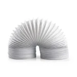Nedis PVC Vypúšťacia Hadica / 100 mm / 1.50 m / Vhodné pre: Air Ventilation / Tumble Dryers (DRHO100BWT15)