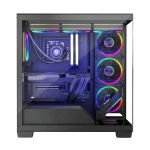 Modecom Volcano Stellar ARGB 8F čierna / Skriňa / ATX / 1x USB-C / 2x USB 3.0 / 8x120mm ARGB (AT-STELLAR-8F-ARGB-10)