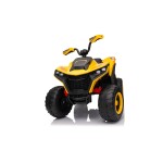 Mamido Detská elektrická štvorkolka Fast Wheel 4x4 žltá