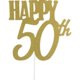 Zápich do torty k šťastným 50 rokom - Cakesicq - Cakesicq
