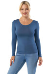 Dámska blúzka Manati long denim - BABELL denim L