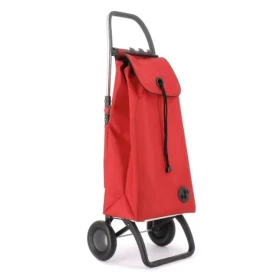 Rolser I-Max MF 2 Logic červená / Nákupná taška na kolieskach / skladacia / objem 43 l / nosnosť 40 kg / Macrofibra