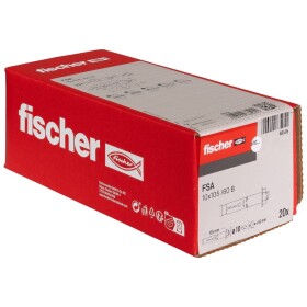 Fischer FSA 10 x 105/60 B puzdrová kotva 119 mm 24 mm 68505 20 ks; 68505