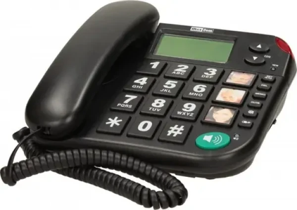 Maxcom KXT 480 čierna / Stolný telefón (KXT480BB)