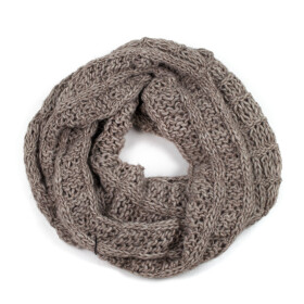 Art Of Polo Snood Sz13809-2 Light Brown UNI