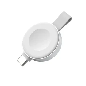 FIXED Nabíjací USB-C adaptér Orb 2 pre Apple Watch s podporou rýchlonabíjania biely (FIXORB2-WH)