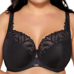 Podprsenka 2107 Yasemin čierna s béžovou - AVA 85J černá-béžová