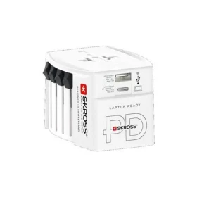 SKROSS MUV USB AC65PD / univerzálny cestovný adaptér / 65W / USB A+C (7640166328308)