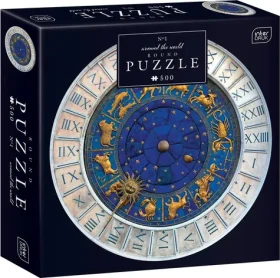 INTERDRUK Okrúhle puzzle Around the WORLD: Znamenie