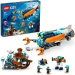 LEGO® City 60379 Hlbinná prieskumná ponorka