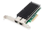 Digitus DN-10163 / Sieťová karta / PCI Express 2.0 x8 / 2x 10Gb Ethernet / RJ-45 / Intel X540-BT2 (DN-10163)