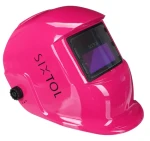 SIXTOL WELDING MASK 4 ružová / Zváracia kukla samostmievacia (SX3047)