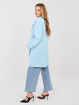 Dámsky kabát IT EN FL8153 1.06 light blue - Rue Paris one size