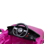 Mamido Mamido Elektrické autíčko Cabrio Fast Wing ružové EVA kolesá