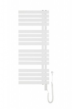 Instalprojekt - Kúpeľňový elektrický radiátor - sušiak POP STAR ELECTRO - Radiátory - Farebné prevedenie HL - Biela, Rozmer radiátora HL - 500 × 1295 mm, výkon 600 W RADPOPEL501235