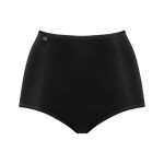 SLOGGI 24/7 MICROFIBRE - Maxi nohavičky (3 ks) - vysoký pás a hladký lesk Sloggi BLACK 48