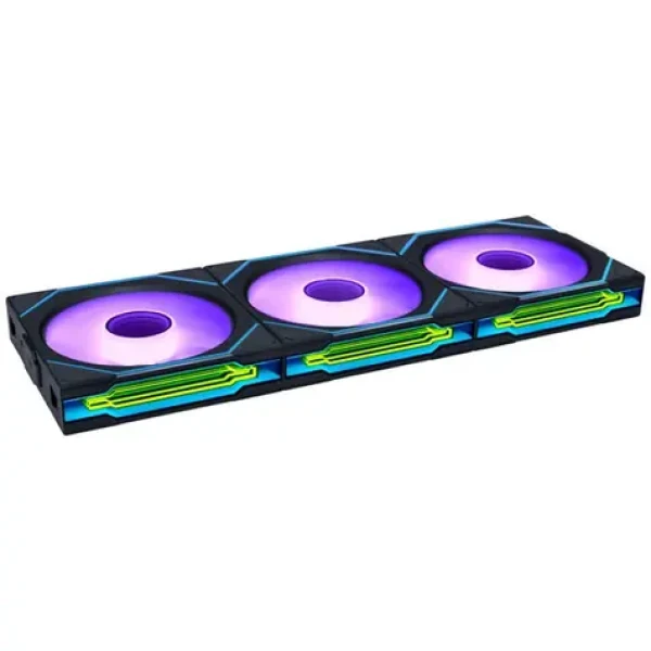 Lian Li UNI FAN SL-INF Wireless Reverse Blade 3ks vrátane ovládača čierna / ARGB / 120mm / 2300rpm / 32.2 dB / 69.7 CFM / (12RSLIN1W3B)