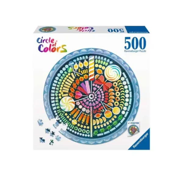 Ravensburger Kruhové puzzle Sladkosti